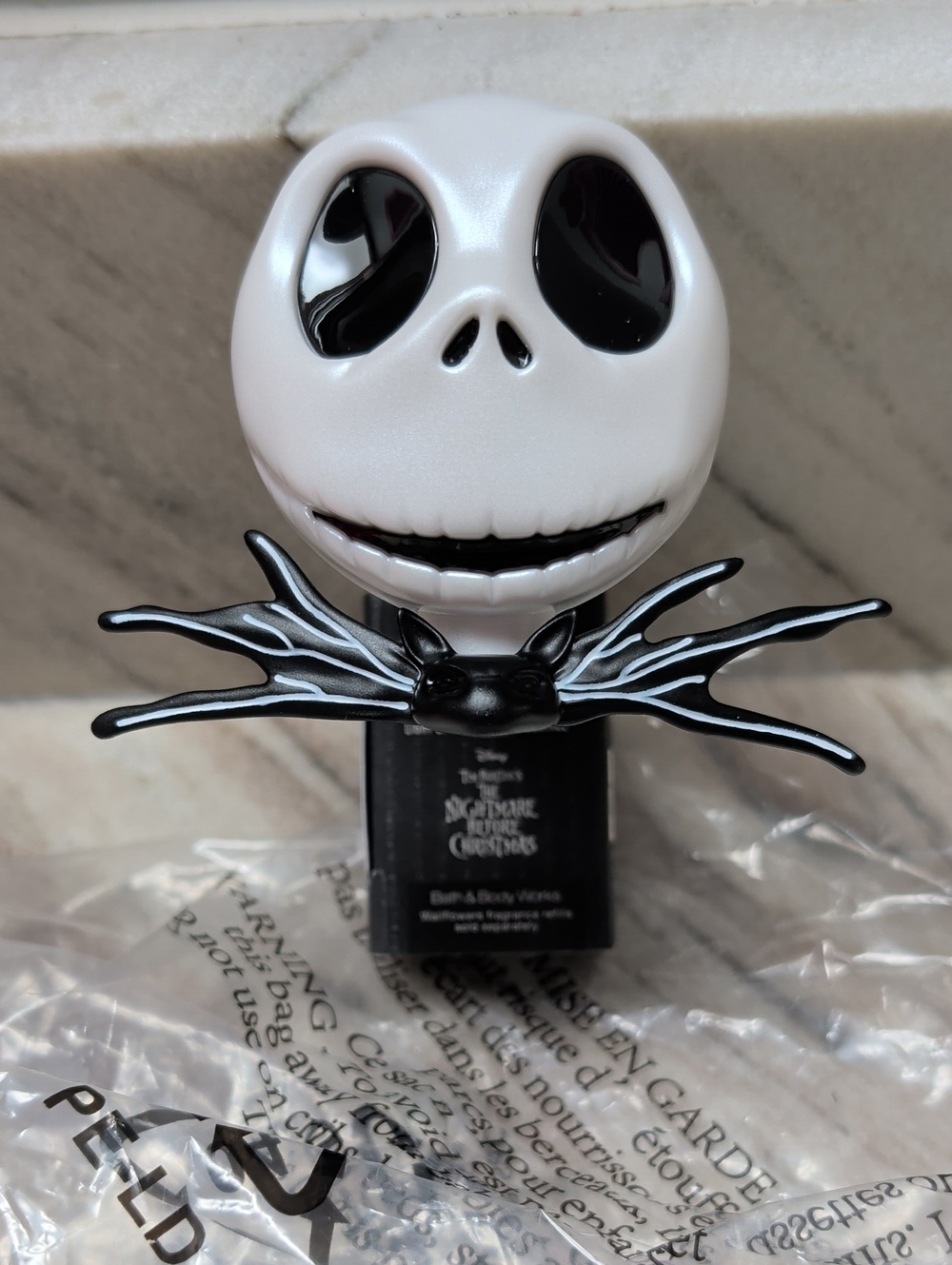 Bath & Body Works The NBC Jack Skellington wildflower plugin